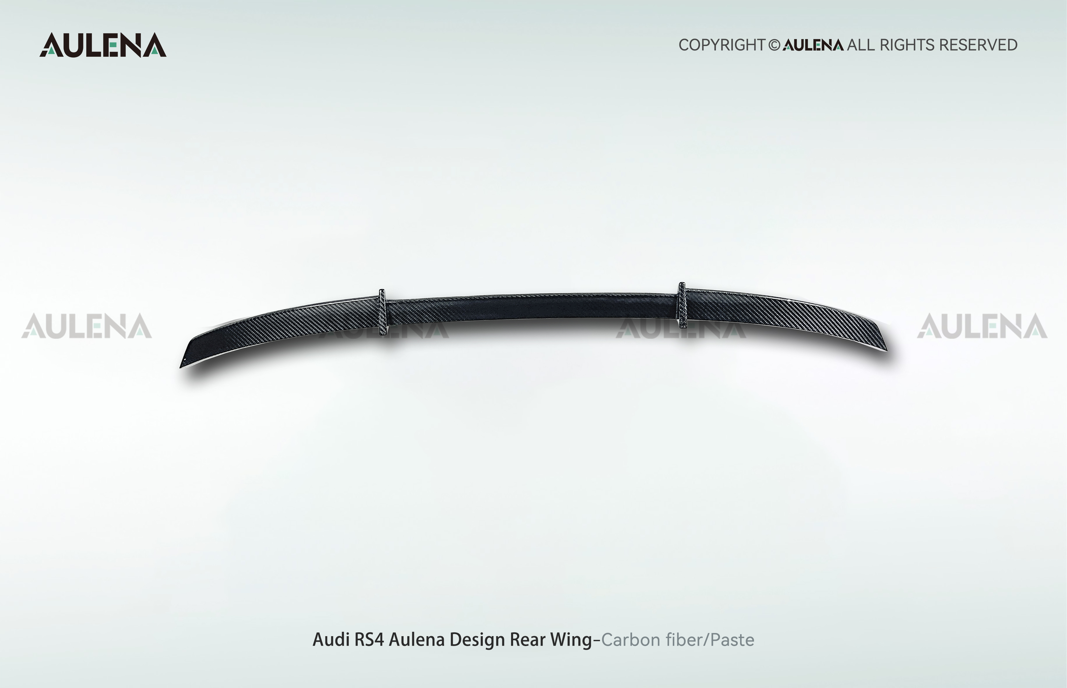 Audi RS4 Aulena Design dry carbon performance Rear Wing