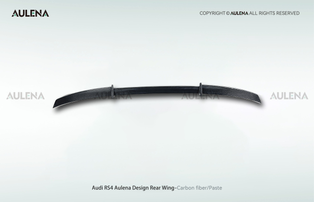 Audi RS4 Aulena Design dry carbon performance Rear Wing