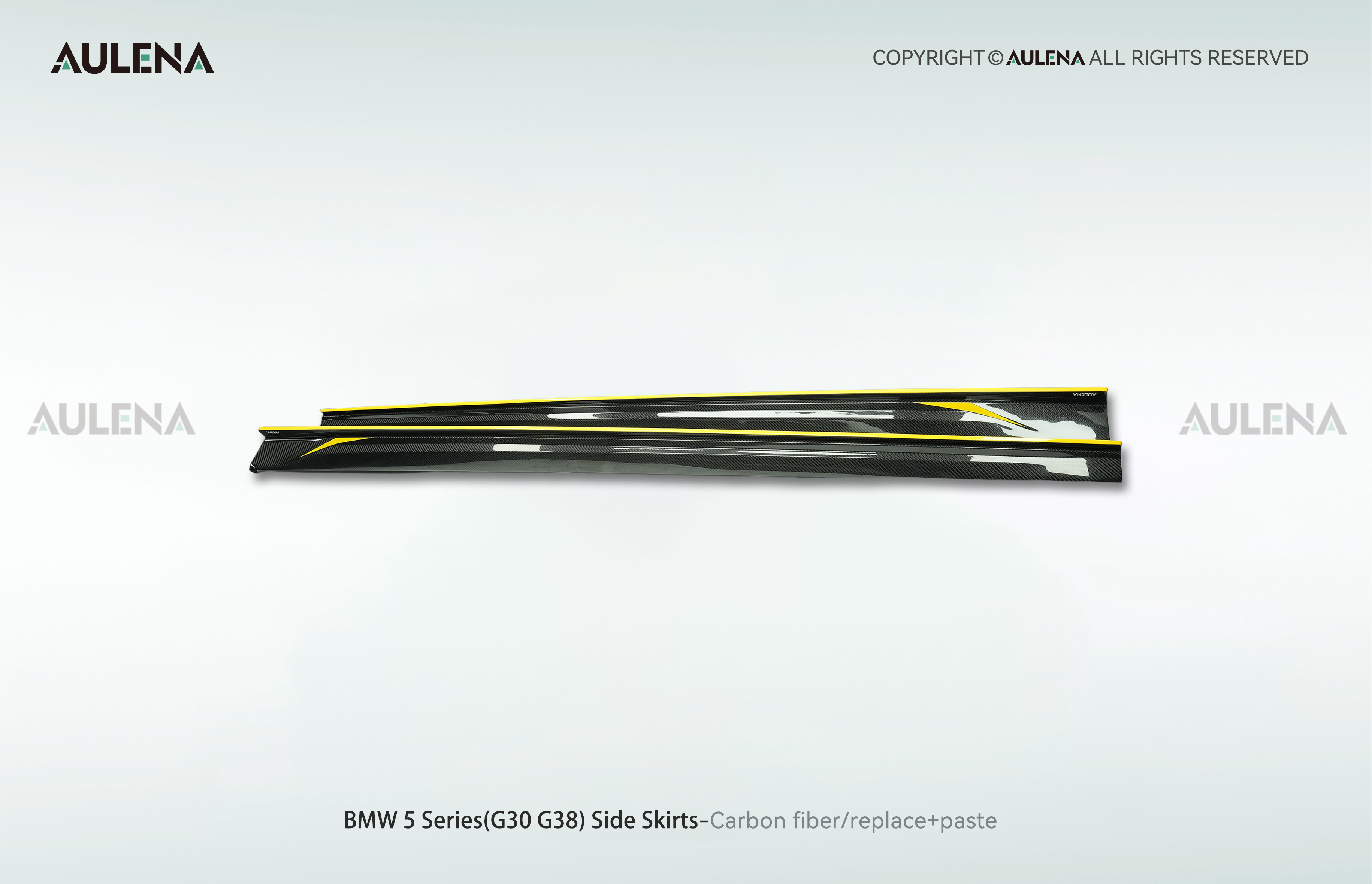 BMW 5 Series(G30/G38) Aulena Design dry carbon performance Side Skirts