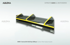 BMW 5 Series(G30/G38) Aulena Design dry carbon performance Rear Diffuser