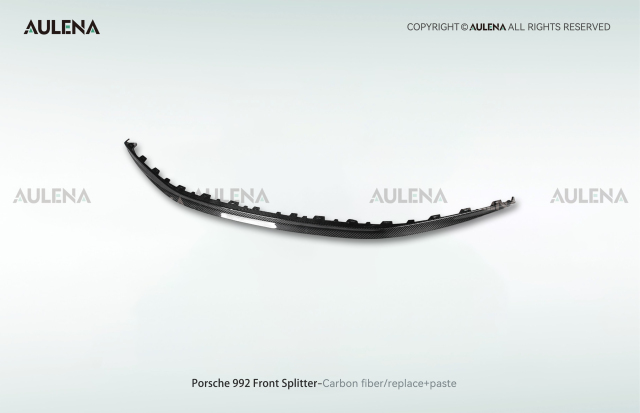 Porsche 911(992) Aulena Design dry carbon performance Front Splitter