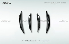 Audi RS4 Aulena Design dry carbon performance Front Canards