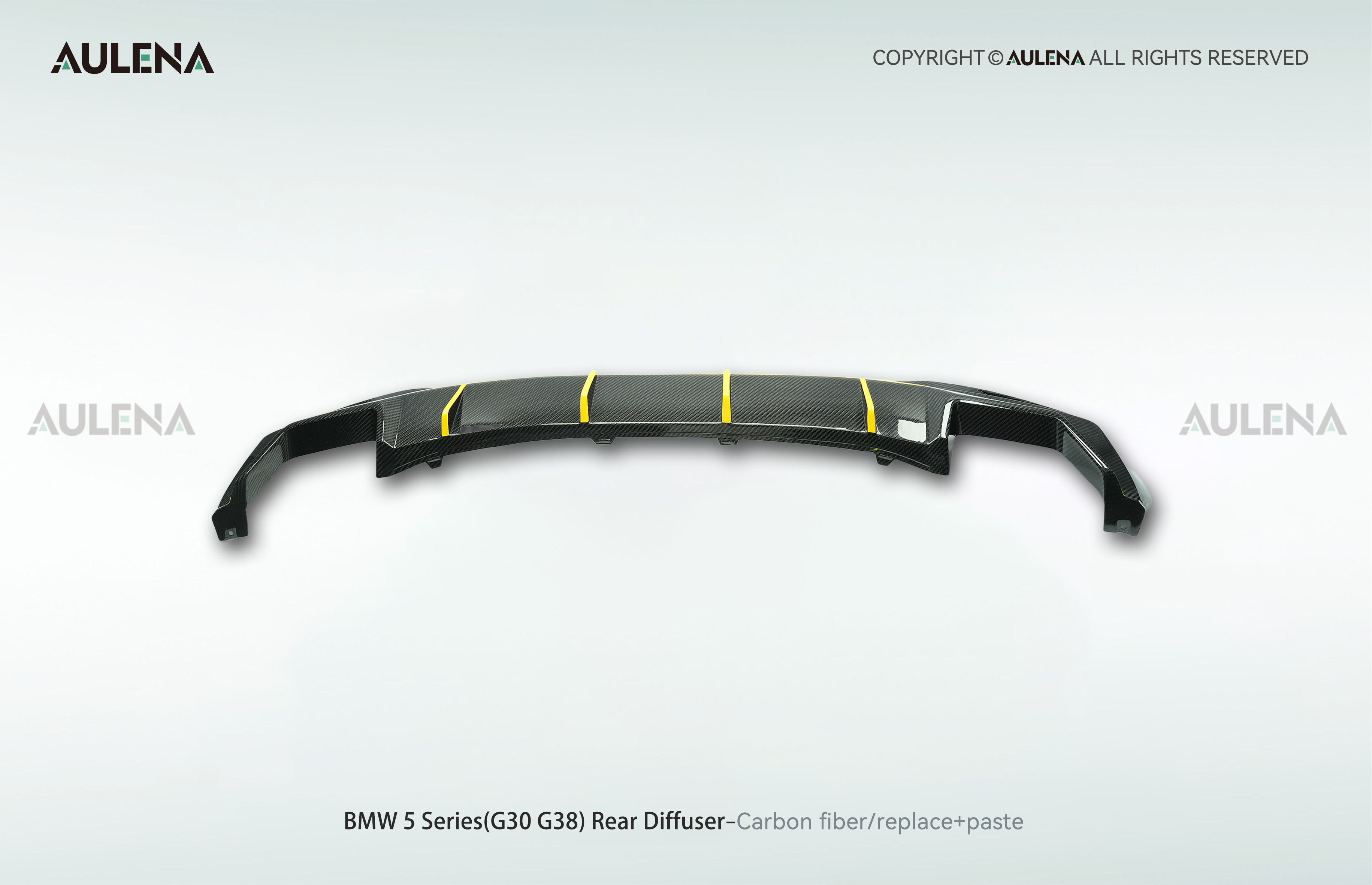 BMW 5 Series(G30/G38) Aulena Design dry carbon performance Rear Diffuser