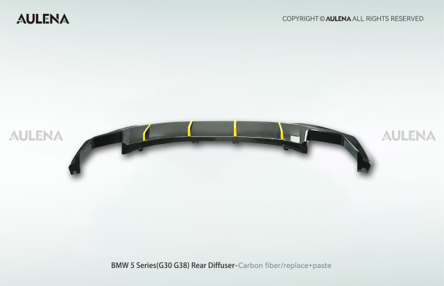 BMW 5 Series(G30/G38) Aulena Design dry carbon performance Rear Diffuser
