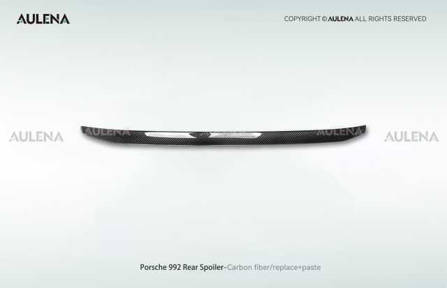 Porsche 911(992) Aulena Design dry carbon performance Rear Spoiler