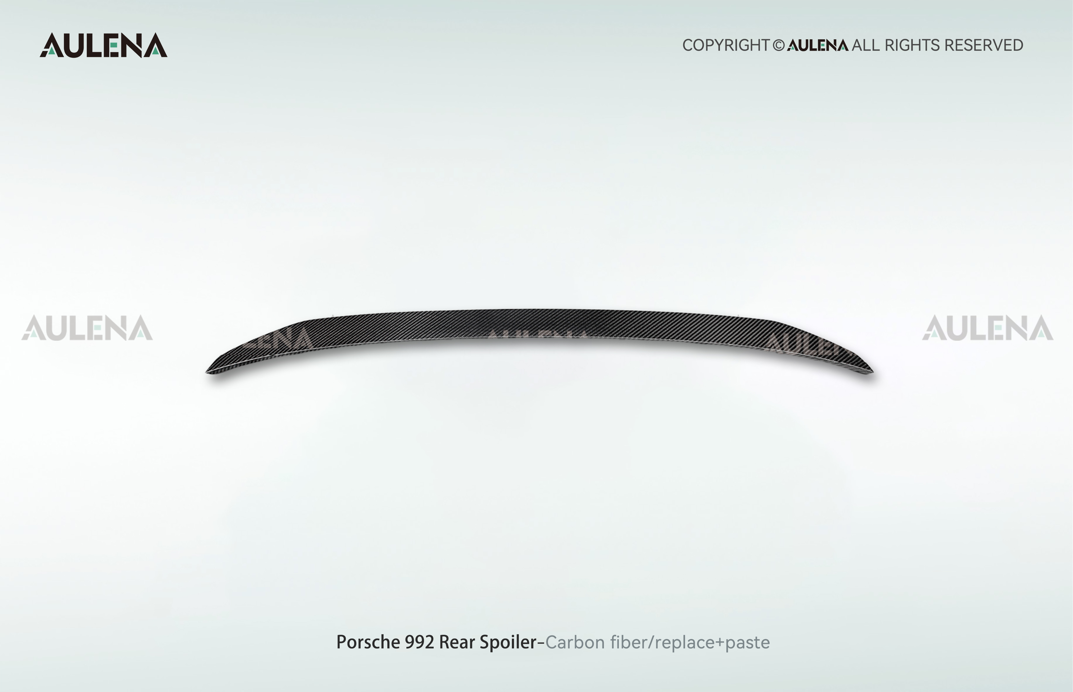 Porsche 911(992) Aulena Design dry carbon performance Rear Spoiler