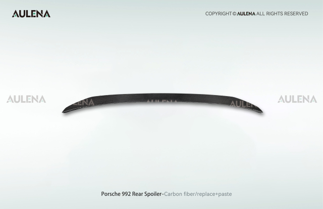 Porsche 911(992) Aulena Design dry carbon performance Rear Spoiler