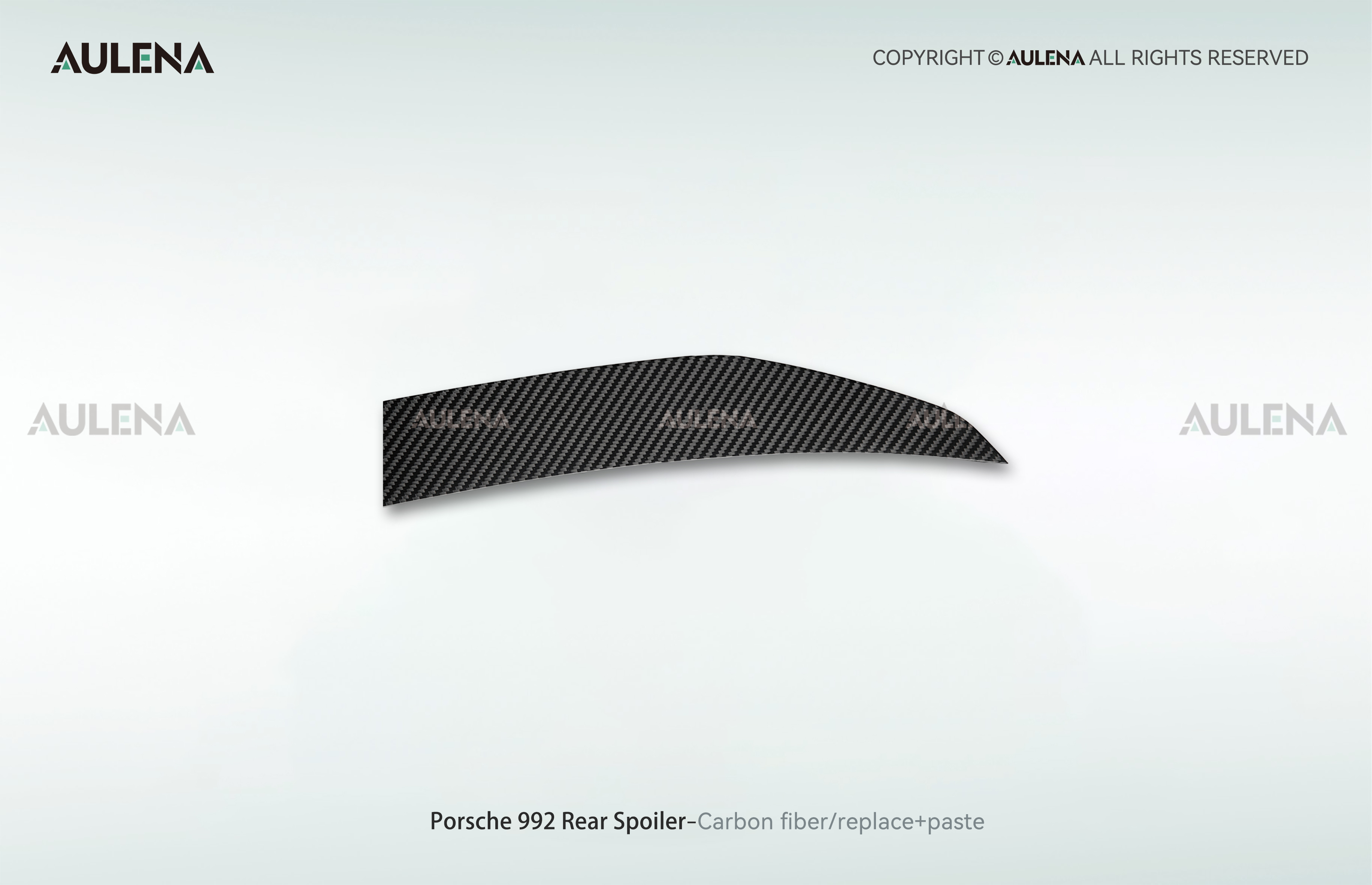 Porsche 911(992) Aulena Design dry carbon performance Rear Spoiler