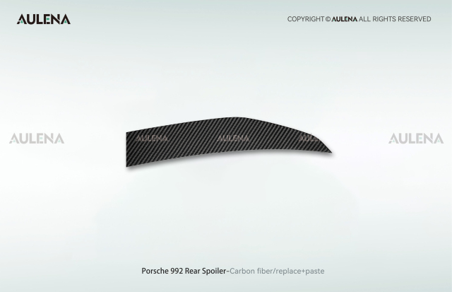 Porsche 911(992) Aulena Design dry carbon performance Rear Spoiler