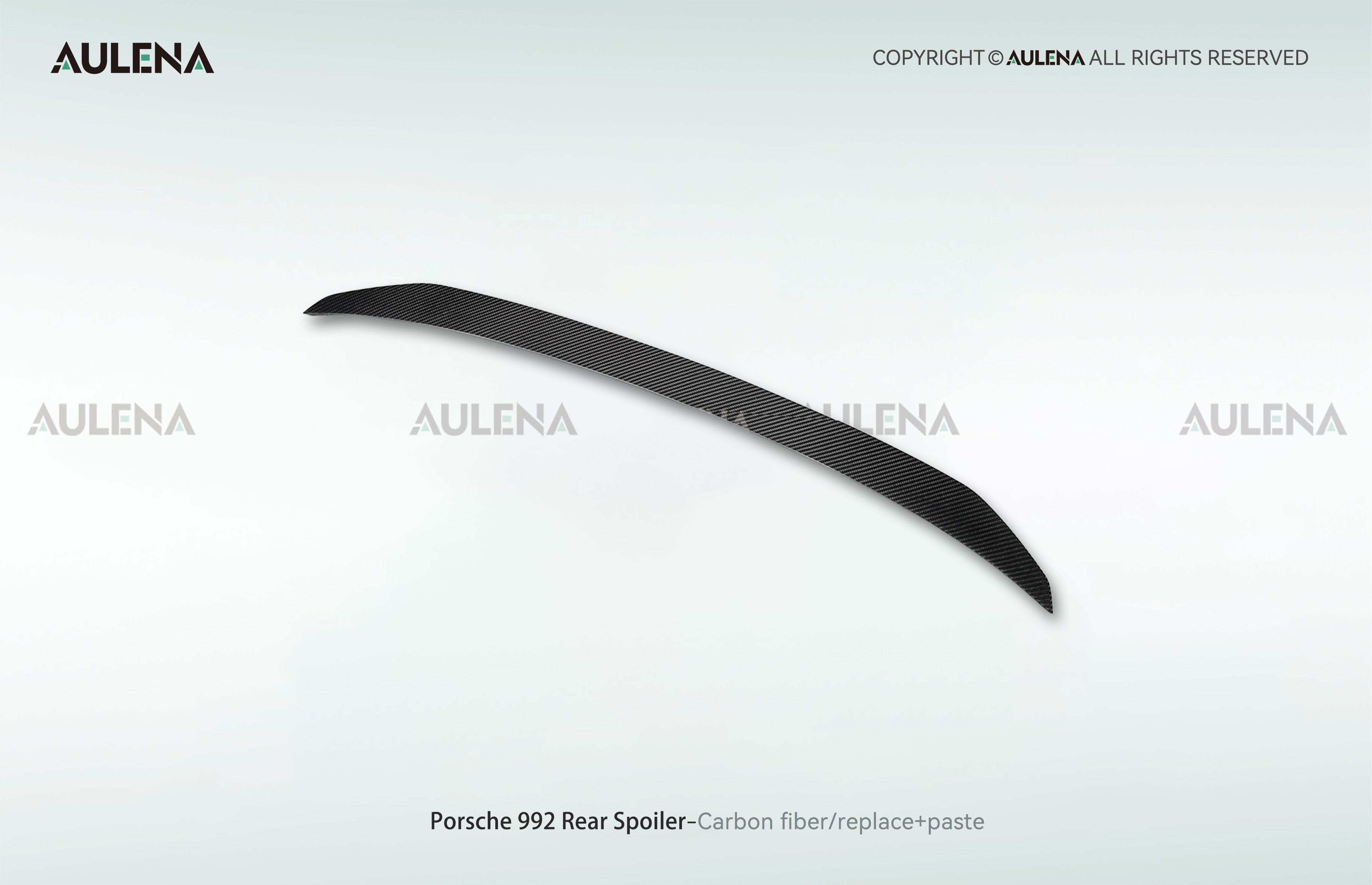 Porsche 911(992) Aulena Design dry carbon performance Rear Spoiler