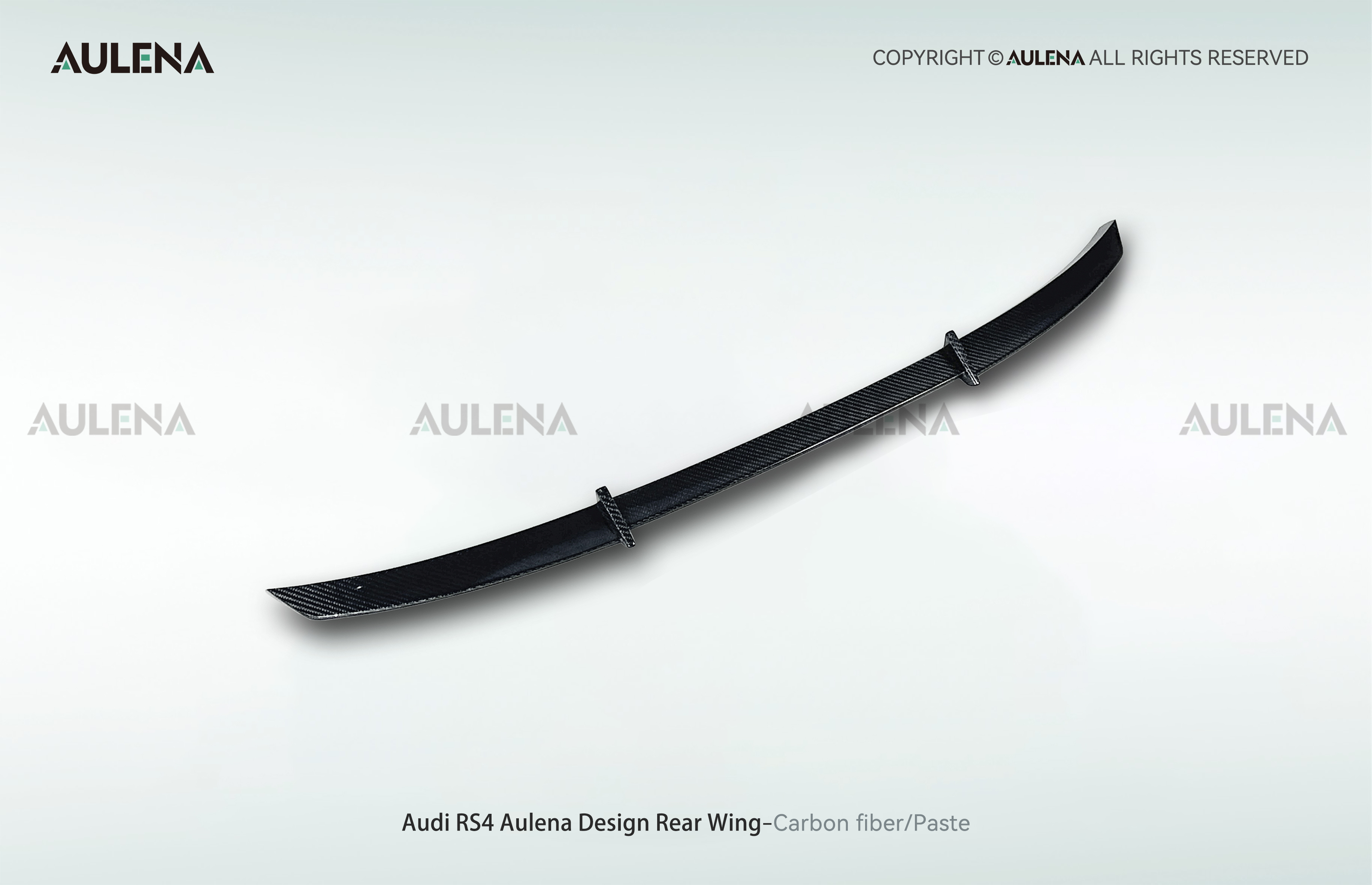 Audi RS4 Aulena Design dry carbon performance Rear Wing