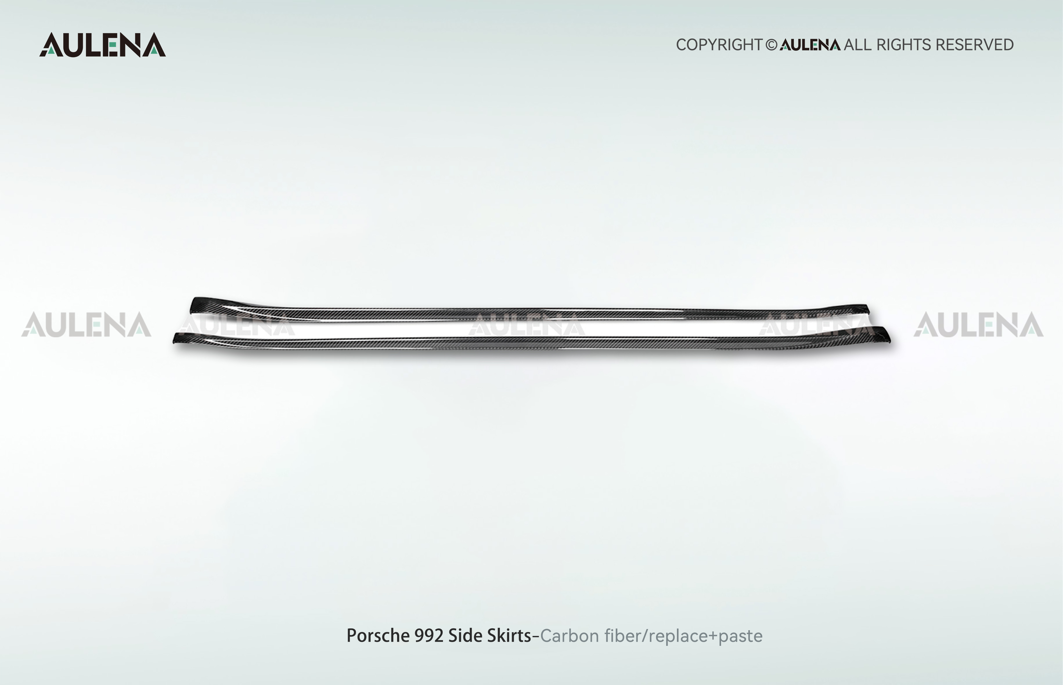 Porsche 911(992) Aulena Design dry carbon performance Side Skirts