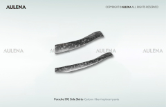 Porsche 911(992) Aulena Design dry carbon performance Side Skirts