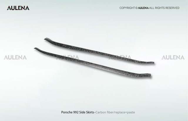 Porsche 911(992) Aulena Design dry carbon performance Side Skirts