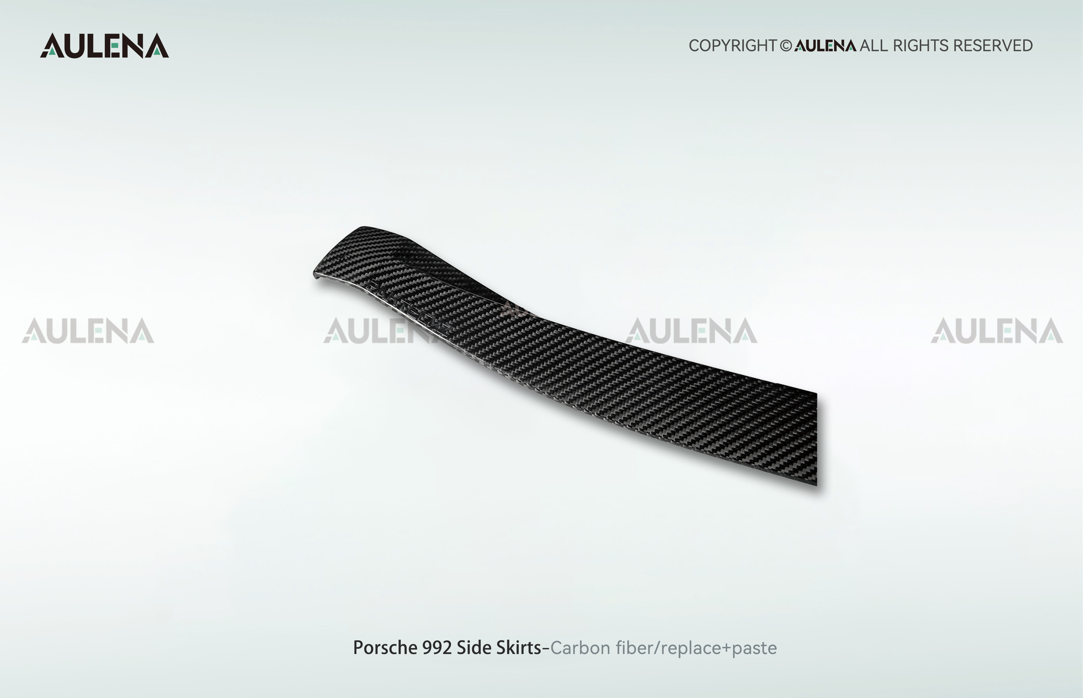 Porsche 911(992) Aulena Design dry carbon performance Side Skirts
