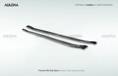 Porsche 911(992) Aulena Design dry carbon performance Side Skirts