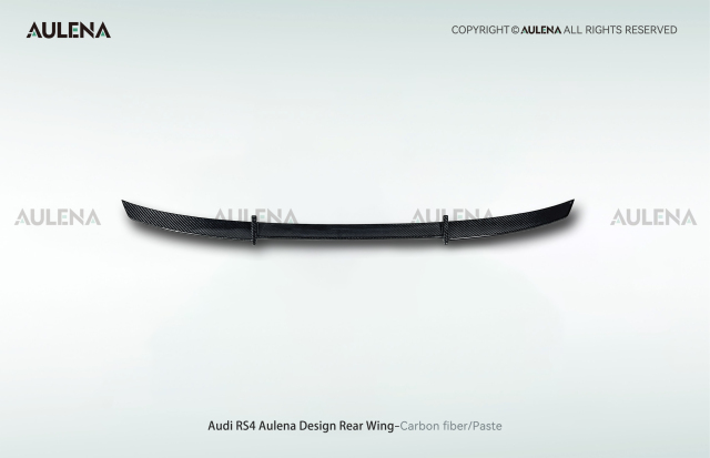 Audi RS4 Aulena Design dry carbon performance Rear Wing