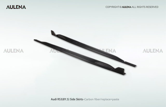 Audi RS3(8Y.5) Aulena Design dry carbon performance Side Skirts