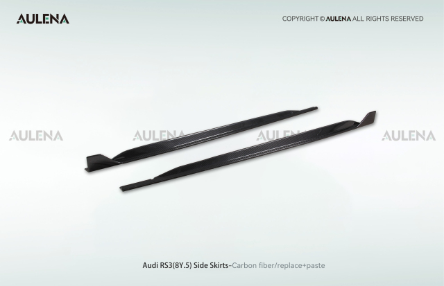 Audi RS3(8Y.5) Aulena Design dry carbon performance Side Skirts