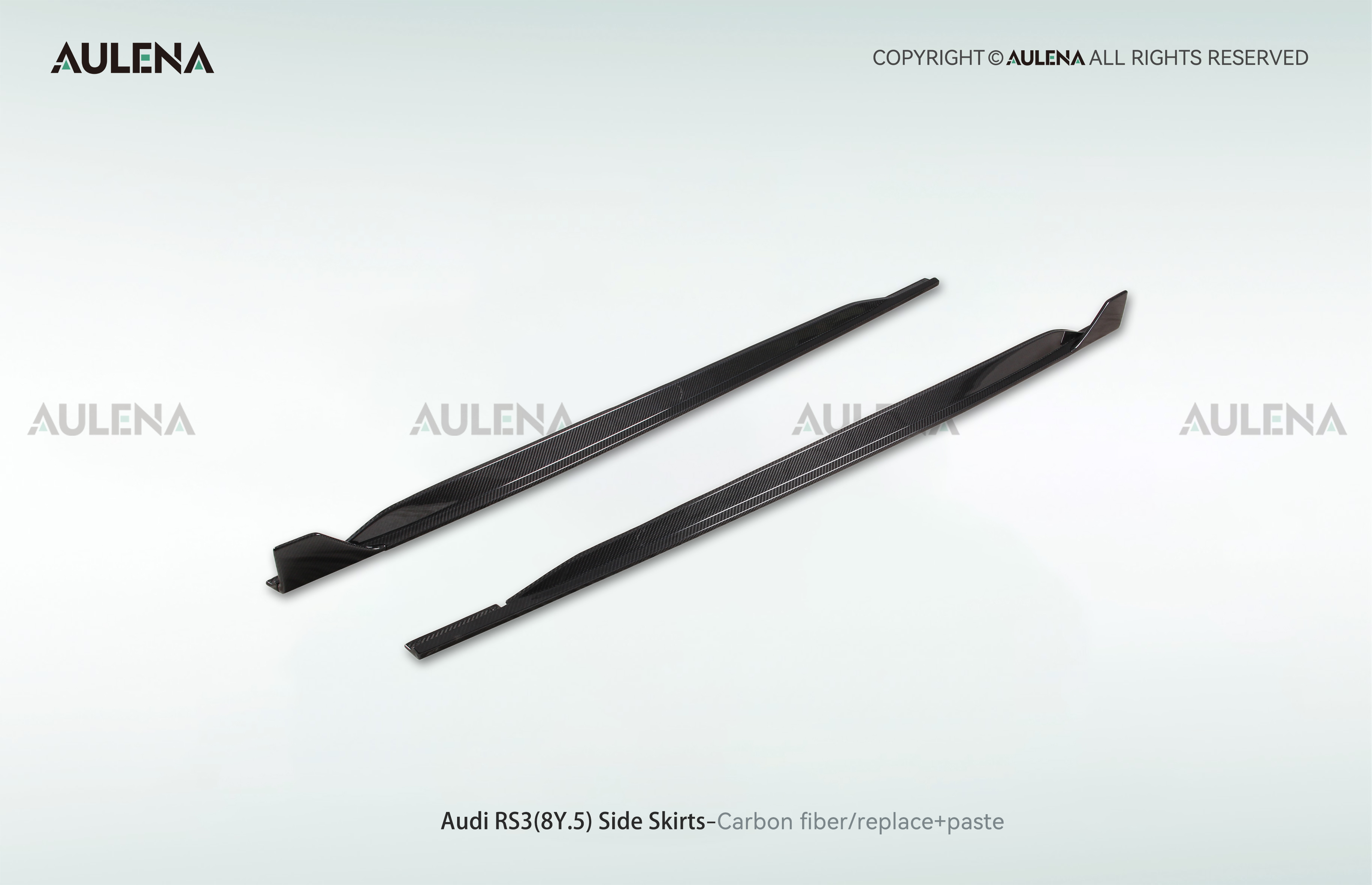 Audi RS3(8Y.5) Aulena Design dry carbon performance Side Skirts
