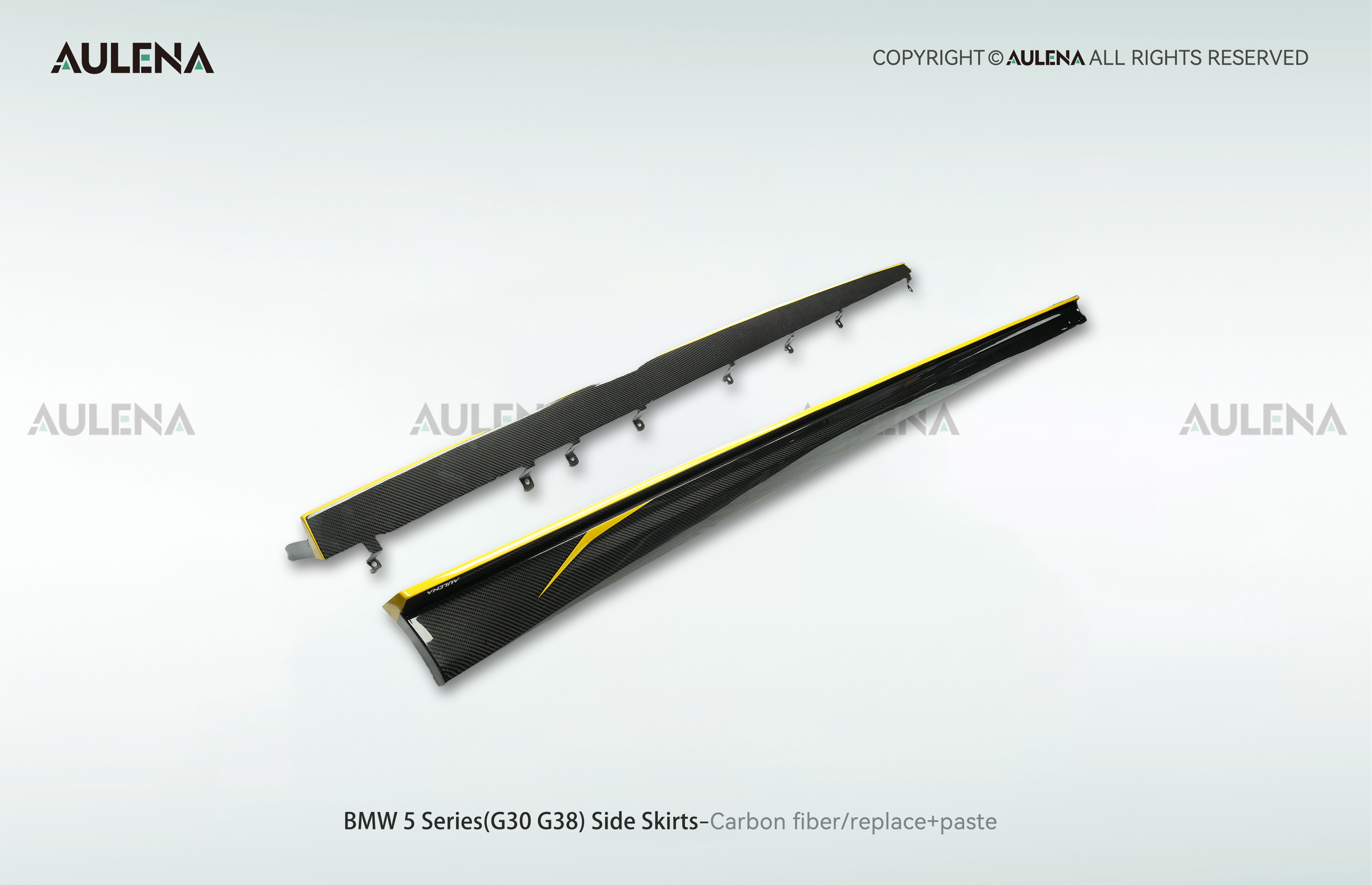 BMW 5 Series(G30/G38) Aulena Design dry carbon performance Side Skirts