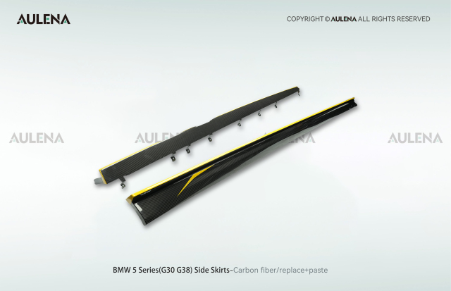 BMW 5 Series(G30/G38) Aulena Design dry carbon performance Side Skirts