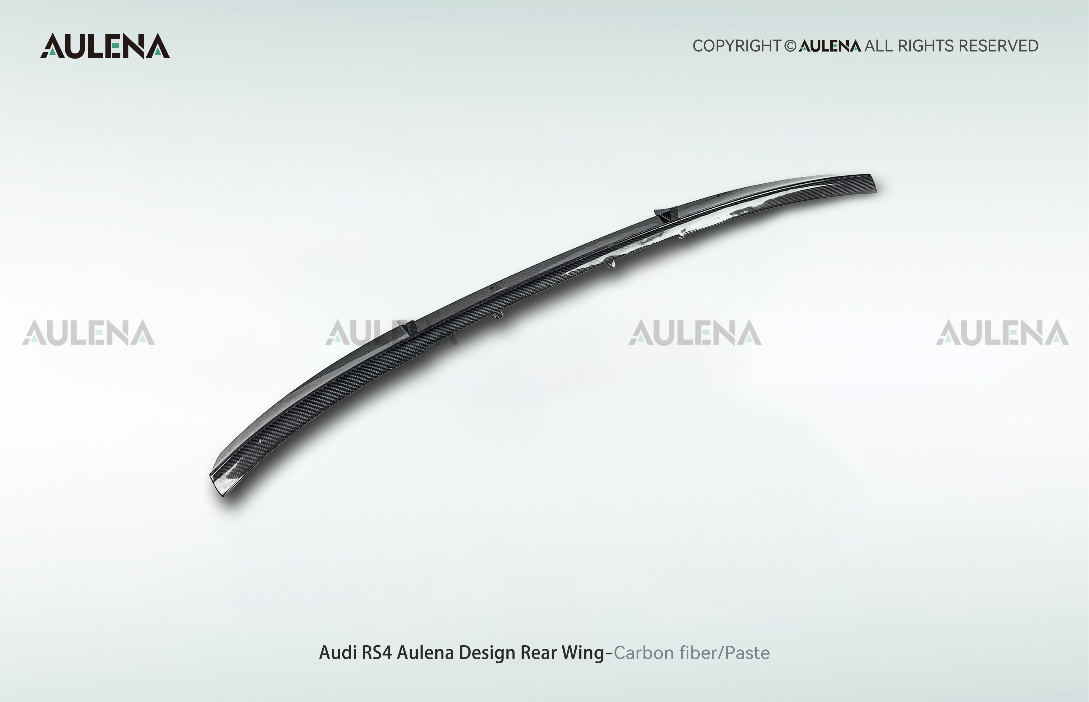 Audi RS4 Aulena Design dry carbon performance Rear Wing
