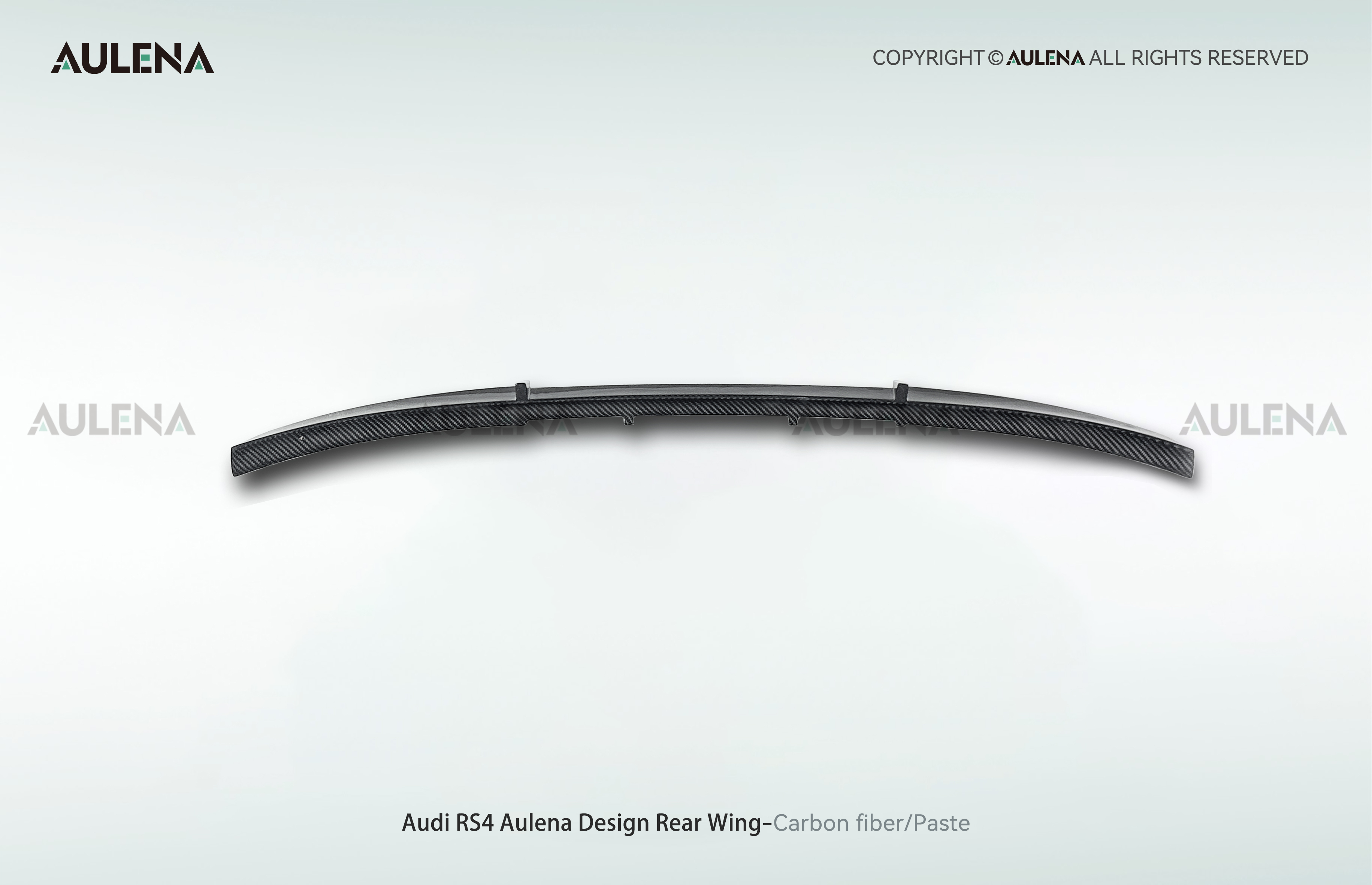 Audi RS4 Aulena Design dry carbon performance Rear Wing