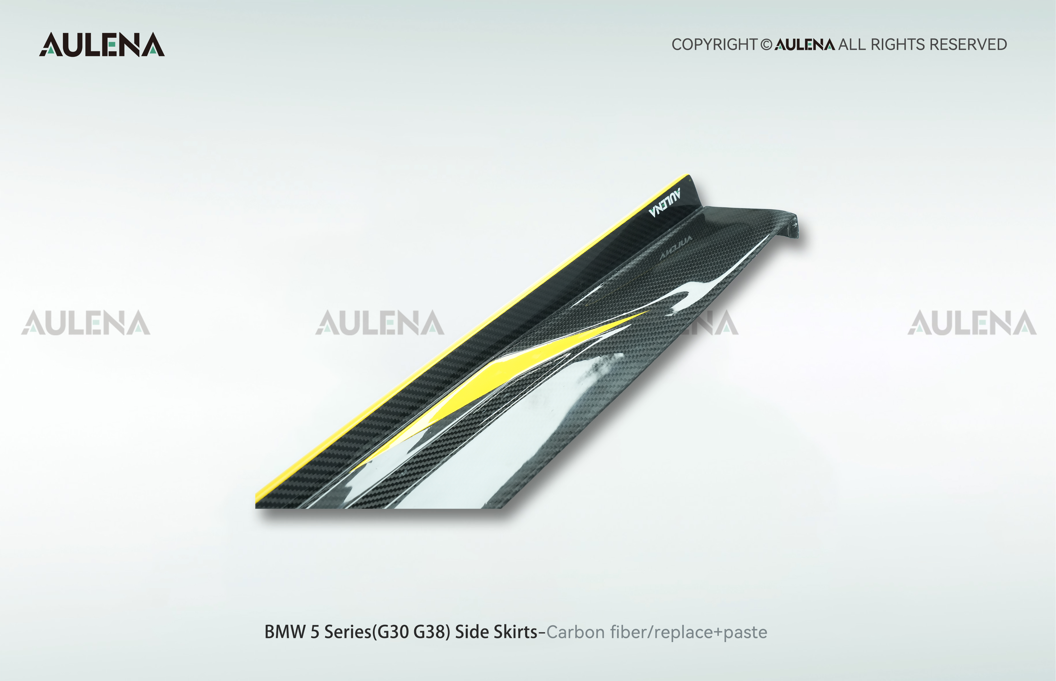 BMW 5 Series(G30/G38) Aulena Design dry carbon performance Side Skirts