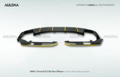 BMW 5 Series(G30/G38) Aulena Design dry carbon performance Rear Diffuser