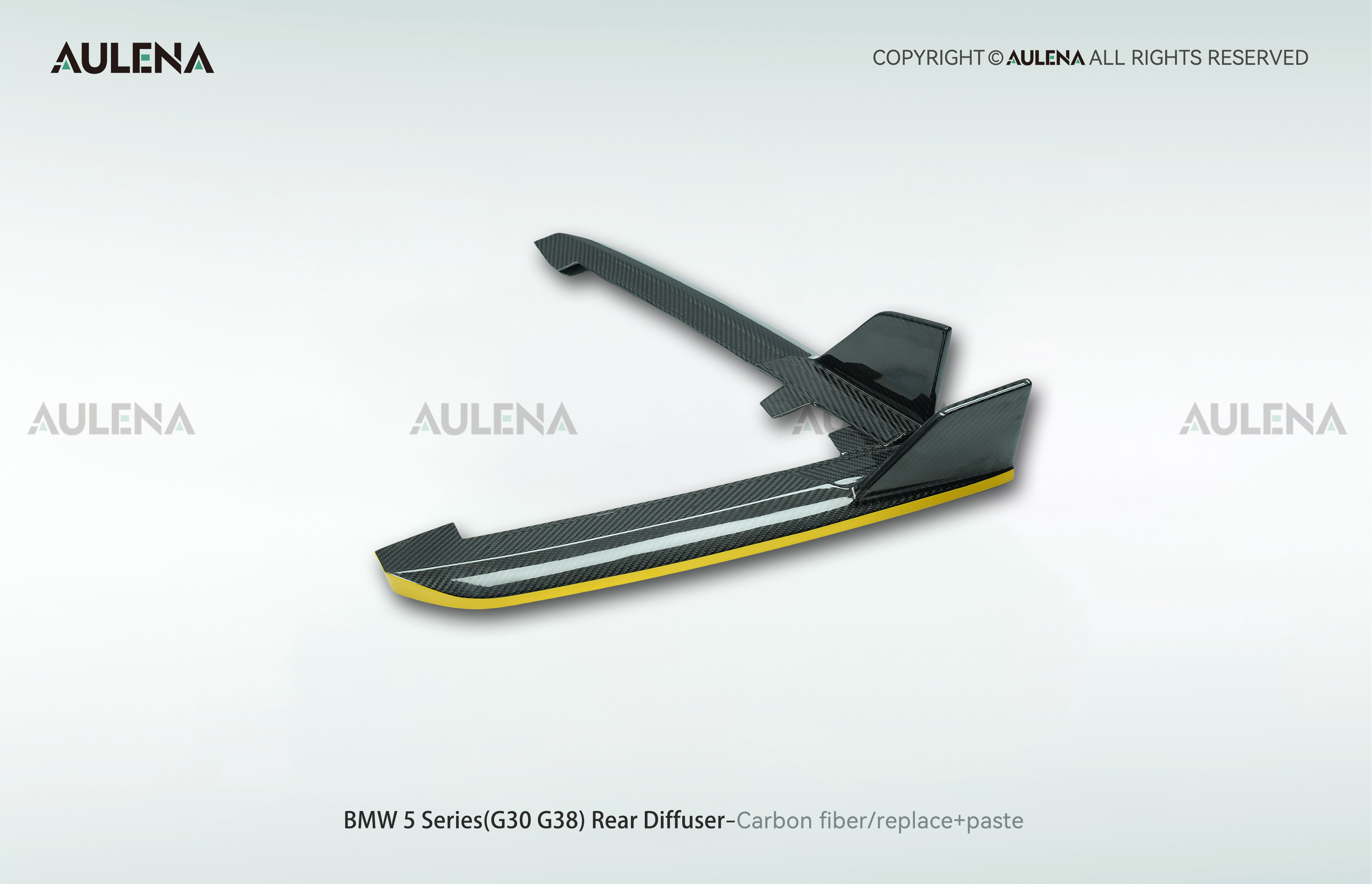 BMW 5 Series(G30/G38) Aulena Design dry carbon performance Rear Diffuser