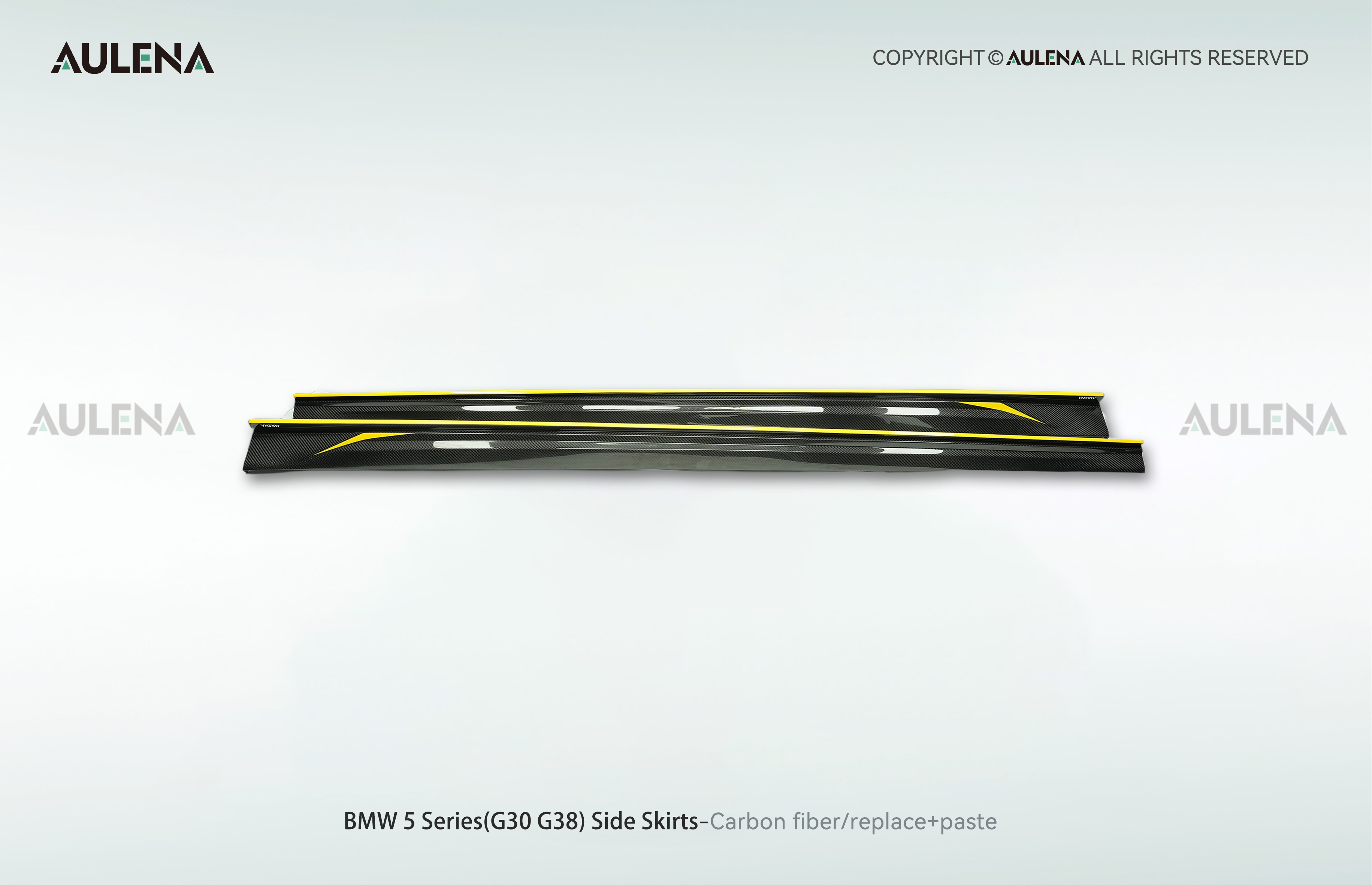 BMW 5 Series(G30/G38) Aulena Design dry carbon performance Side Skirts