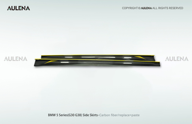 BMW 5 Series(G30/G38) Aulena Design dry carbon performance Side Skirts