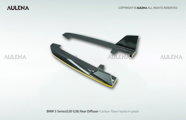 BMW 5 Series(G30/G38) Aulena Design dry carbon performance Rear Diffuser