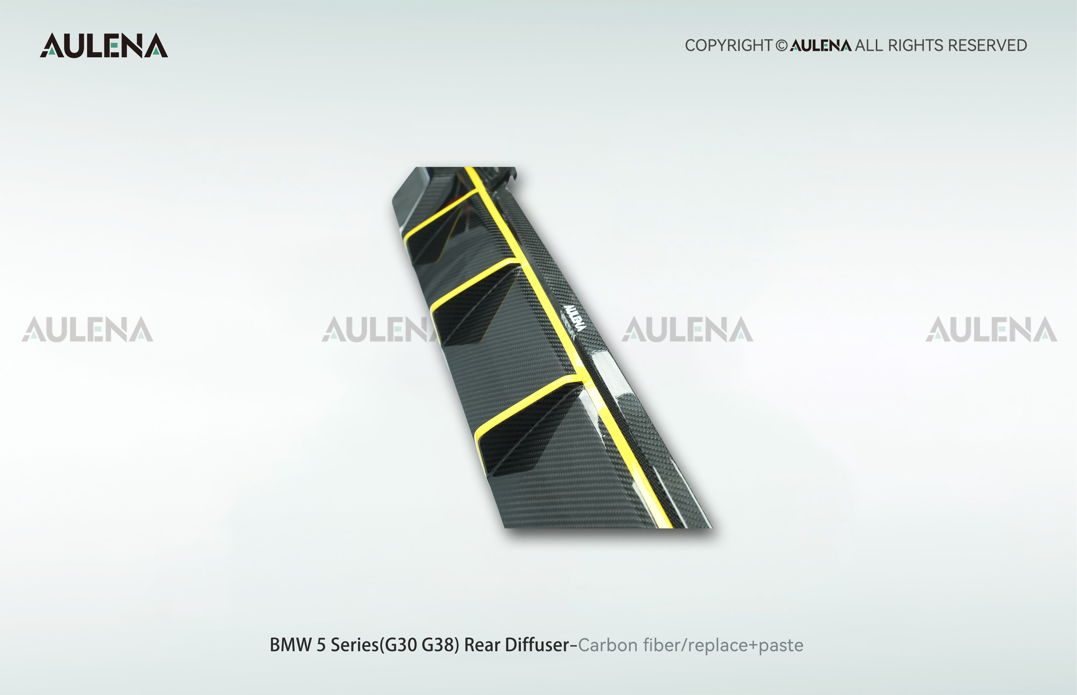 BMW 5 Series(G30/G38) Aulena Design dry carbon performance Rear Diffuser