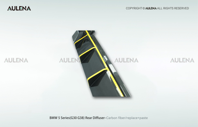 BMW 5 Series(G30/G38) Aulena Design dry carbon performance Rear Diffuser