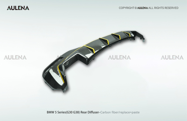 BMW 5 Series(G30/G38) Aulena Design dry carbon performance Rear Diffuser