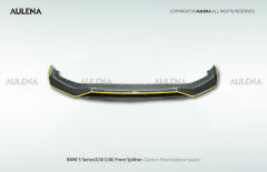 BMW 5 Series(G30/G38) Aulena Design dry carbon performance Front Splitter