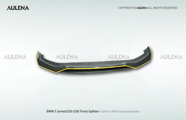 BMW 5 Series(G30/G38) Aulena Design dry carbon performance Front Splitter