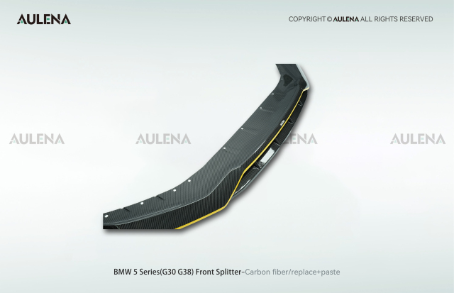 BMW 5 Series(G30/G38) Aulena Design dry carbon performance Front Splitter