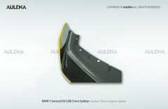 BMW 5 Series(G30/G38) Aulena Design dry carbon performance Front Splitter