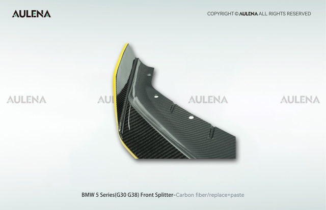 BMW 5 Series(G30/G38) Aulena Design dry carbon performance Front Splitter