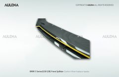 BMW 5 Series(G30/G38) Aulena Design dry carbon performance Front Splitter