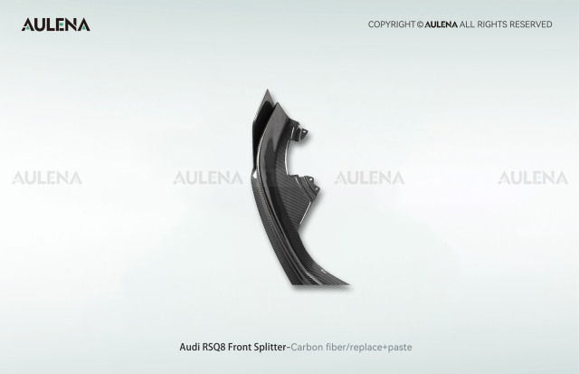 Audi RSQ8 Aulena Design dry carbon performance Front Splitter