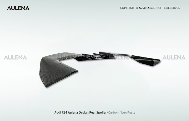Audi RS4 Aulena Design dry carbon performance Rear Spoiler