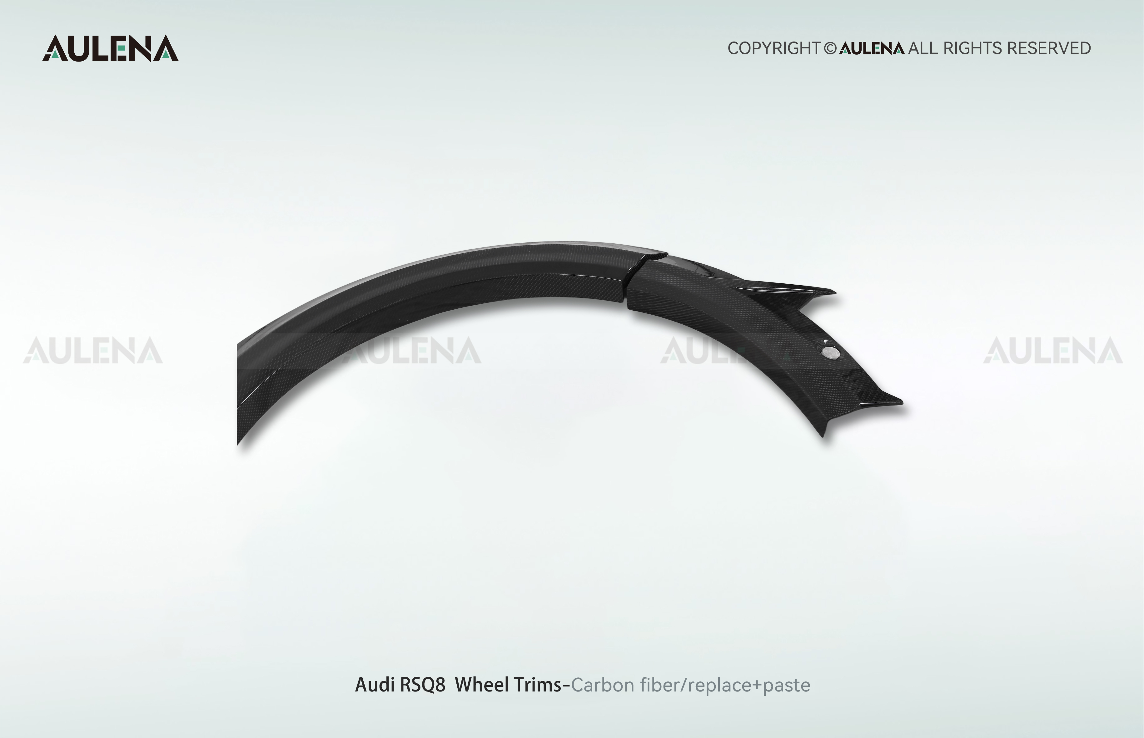 Audi RSQ8 Aulena Design dry carbon performance Wheel Trims