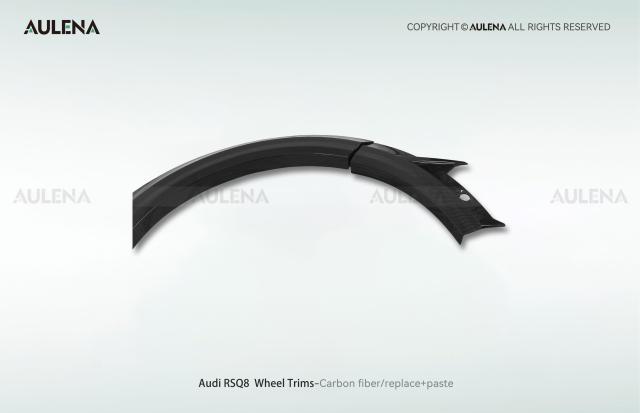 Audi RSQ8 Aulena Design dry carbon performance Wheel Trims