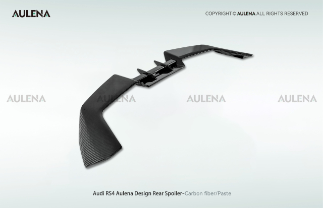 Audi RS4 Aulena Design dry carbon performance Rear Spoiler