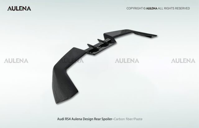 Audi RS4 Aulena Design dry carbon performance Rear Spoiler