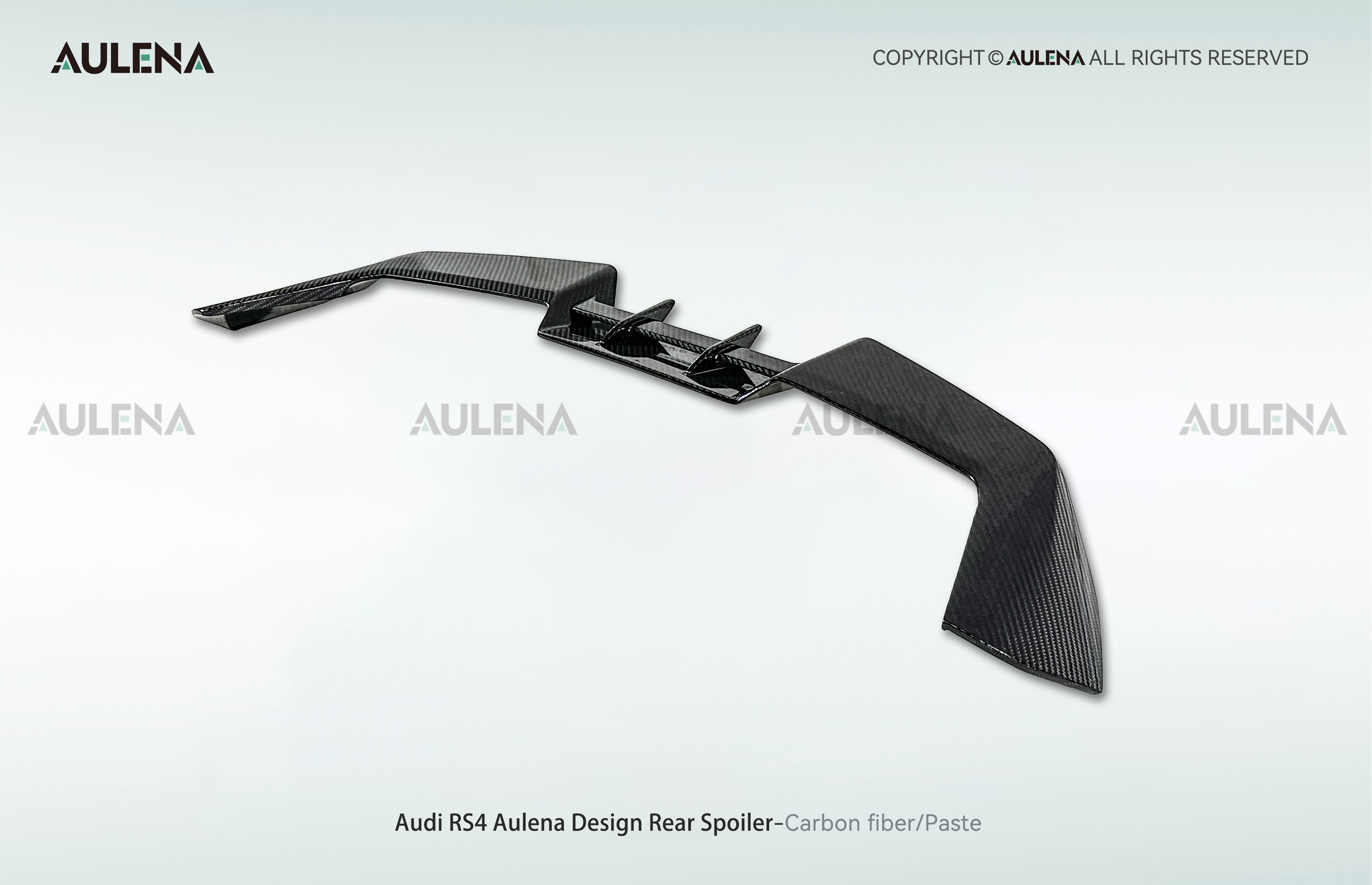 Audi RS4 Aulena Design dry carbon performance Rear Spoiler